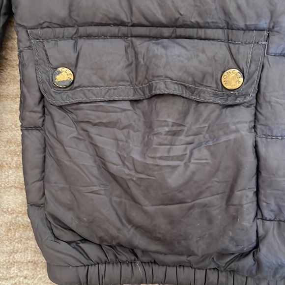 Moncler Lans Puffer Jacket Size 00 Gray - Picture 3 of 16
